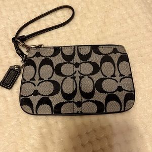 Coach Signature Wristlet